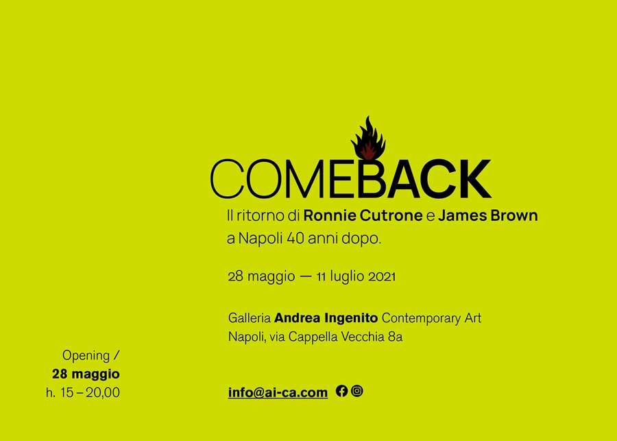 Ronnie Cutrone / James Brown – Come Back